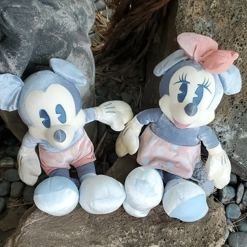 Sega 1999 Mickey Mouse Minnie Mouse Plush - Picture 1 of 13